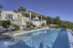 Luxury villa with sea views near Kassiopi