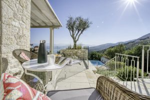 Luxury villa with sea views near Kassiopi
