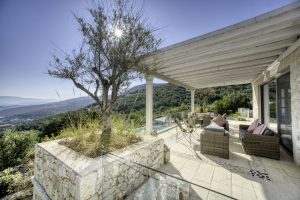 Luxury villa with sea views near Kassiopi